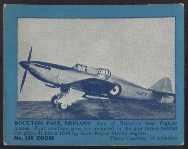 158 Boulton Paul Defiant